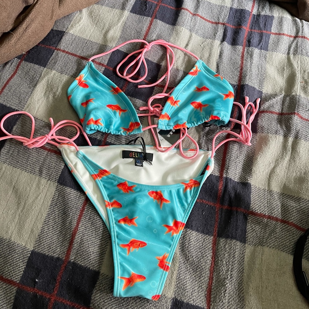 Fish Outta Water XL Bikini Set